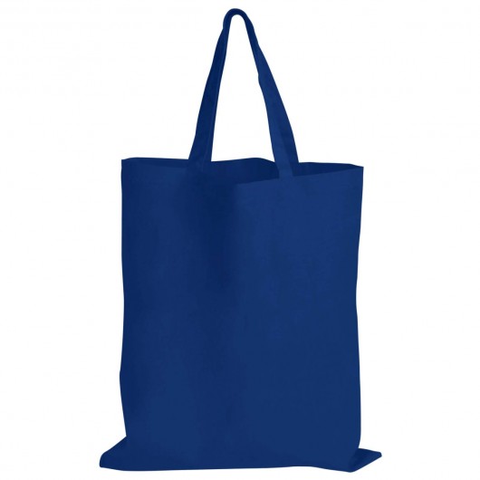 Navy Blue Express Coloured Calico Bags